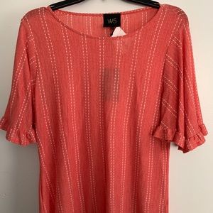 Mid-Sleeve Blouse
